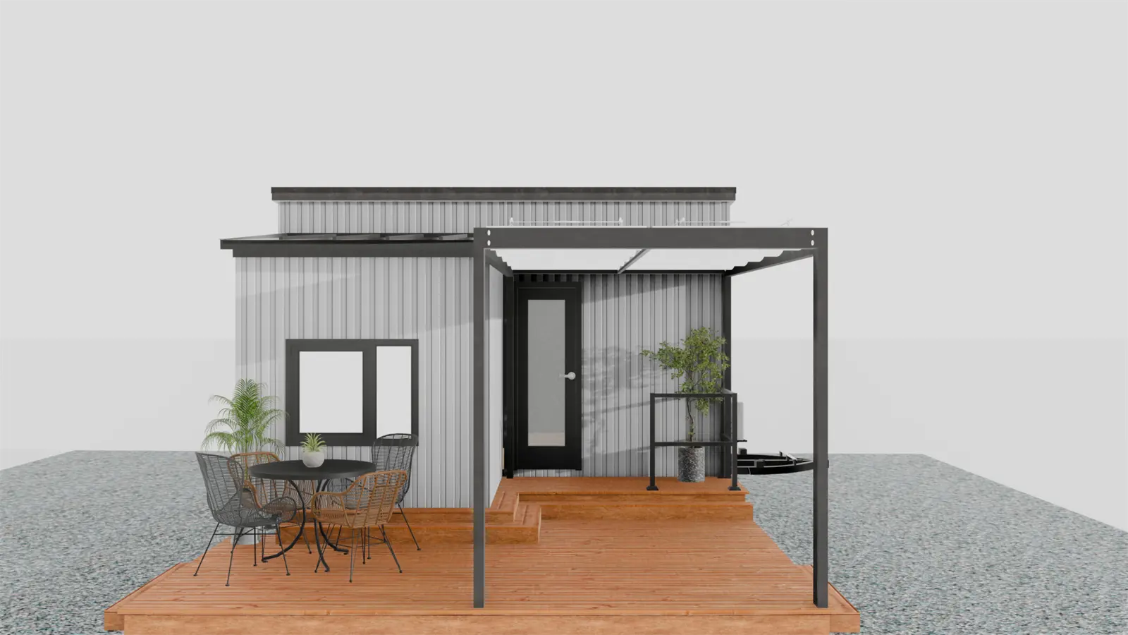 拡張型トレーラーハウス