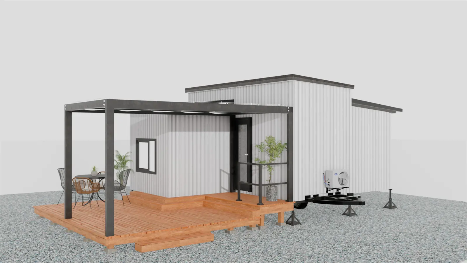 拡張型トレーラーハウス