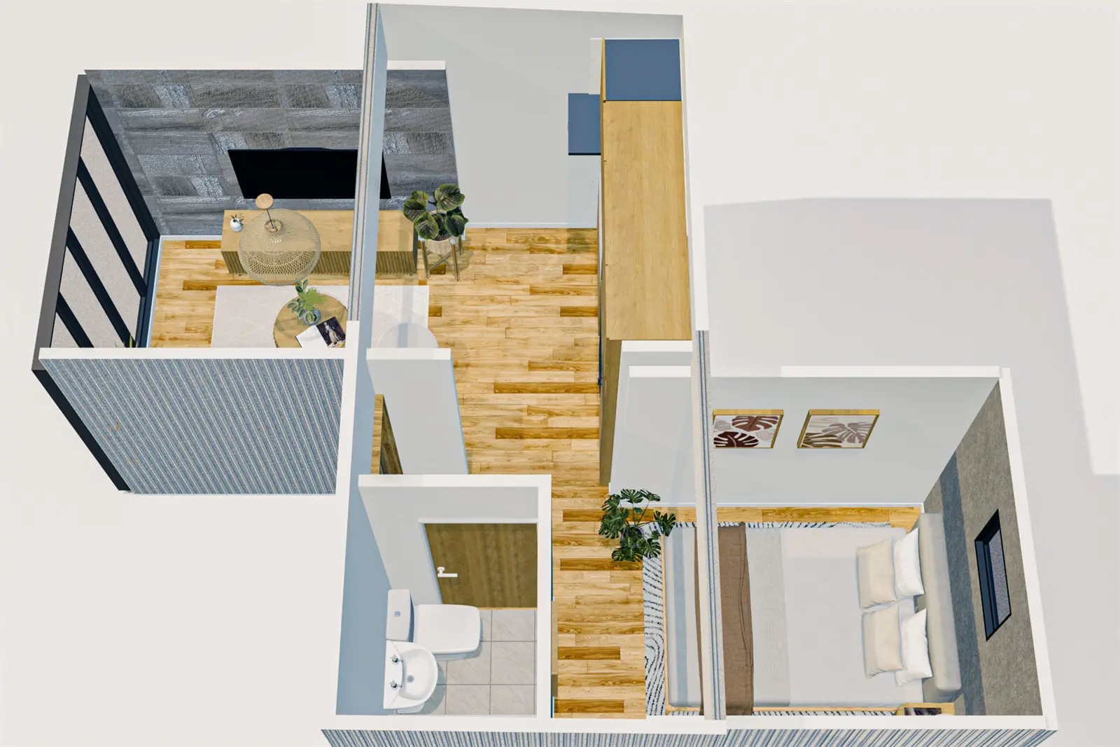 プライベート空間の演出が可能