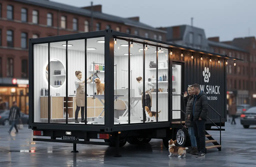 コンテナ×トレーラーハウス