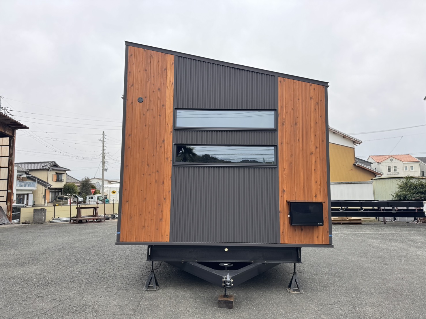 3.5ｍ×7.5ｍ_スタッフ休憩室用トレーラーハウス