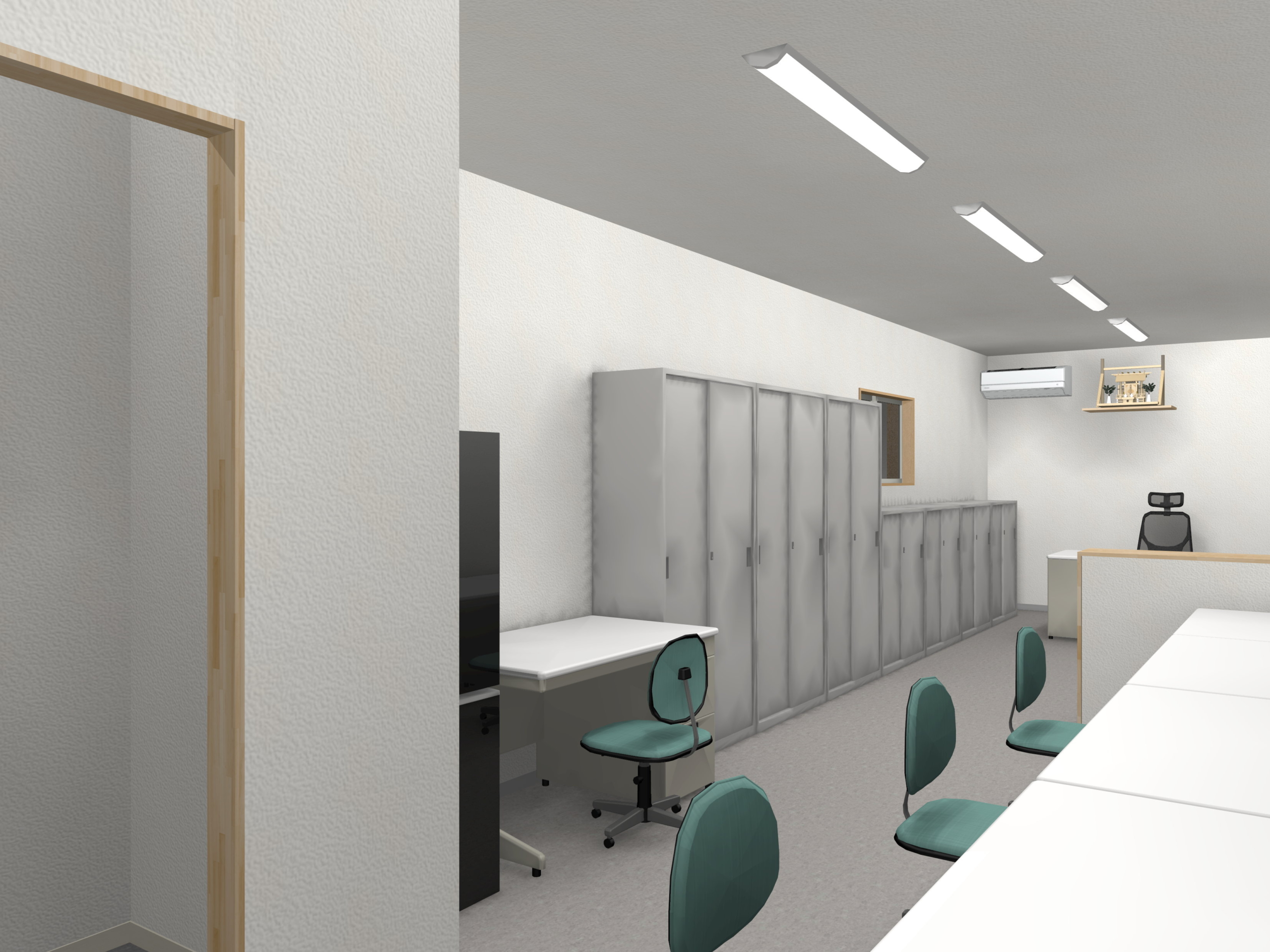 3.5ｍ×11ｍ_事務所トレーラーハウス