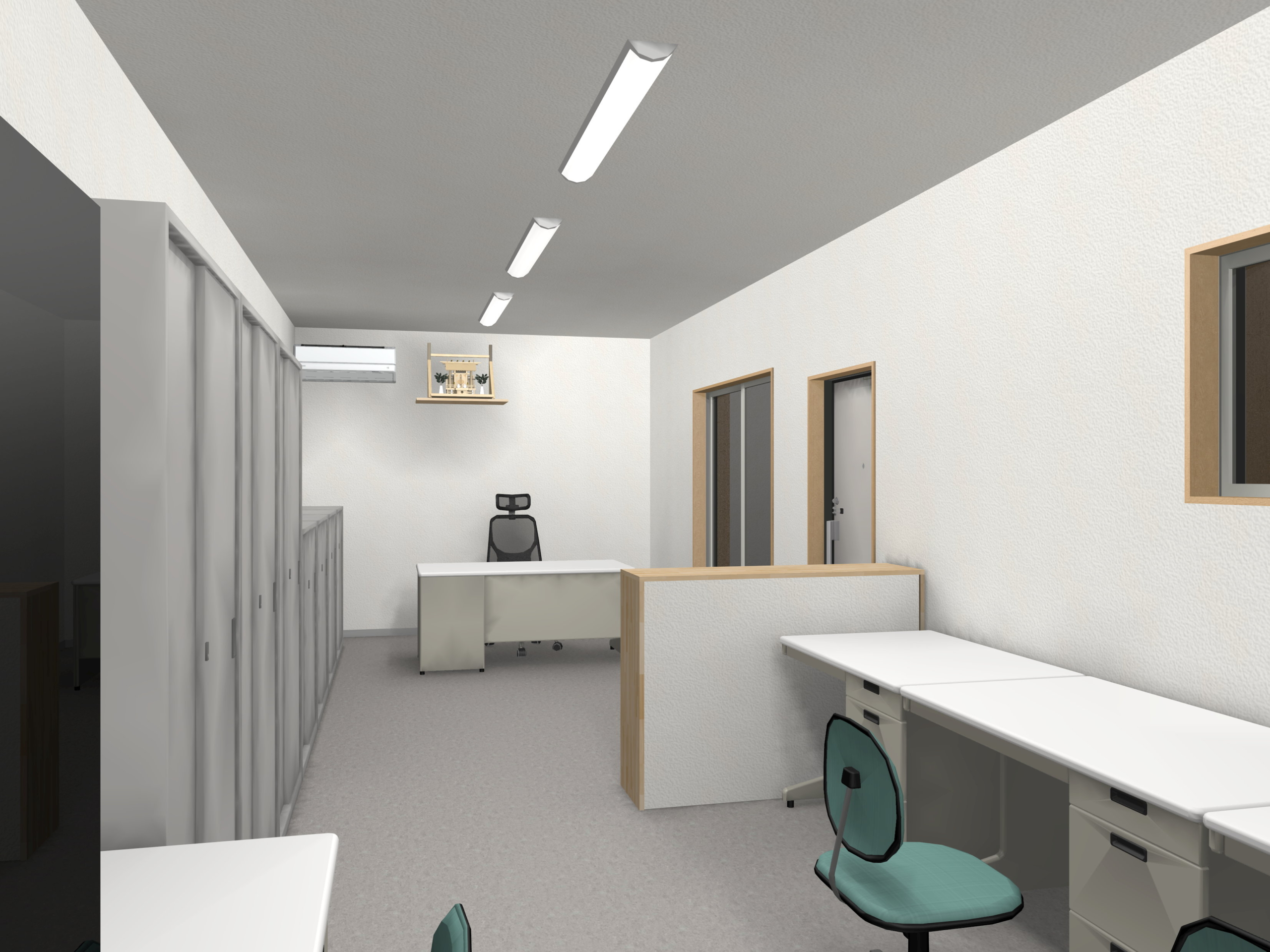 3.5ｍ×11ｍ_事務所トレーラーハウス