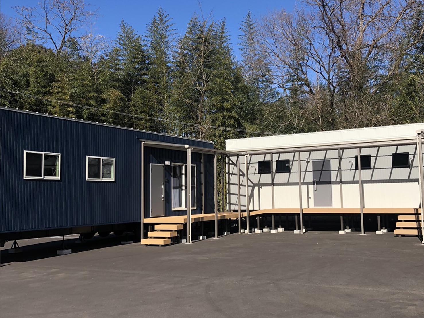 3.5ｍ×11ｍ_事務所トレーラーハウス