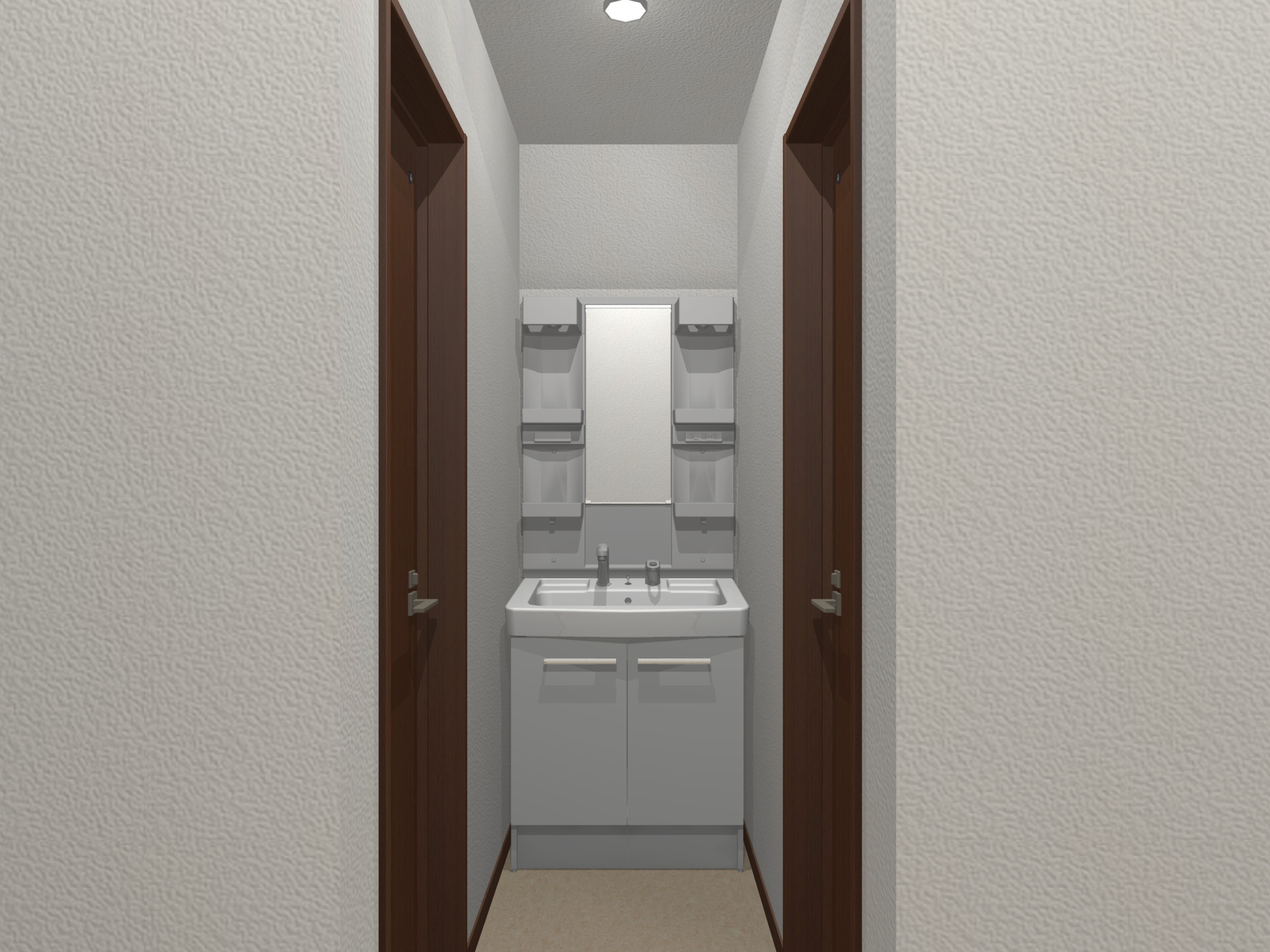 3.5ｍ×11ｍ_ロッカールーム棟トレーラーハウス