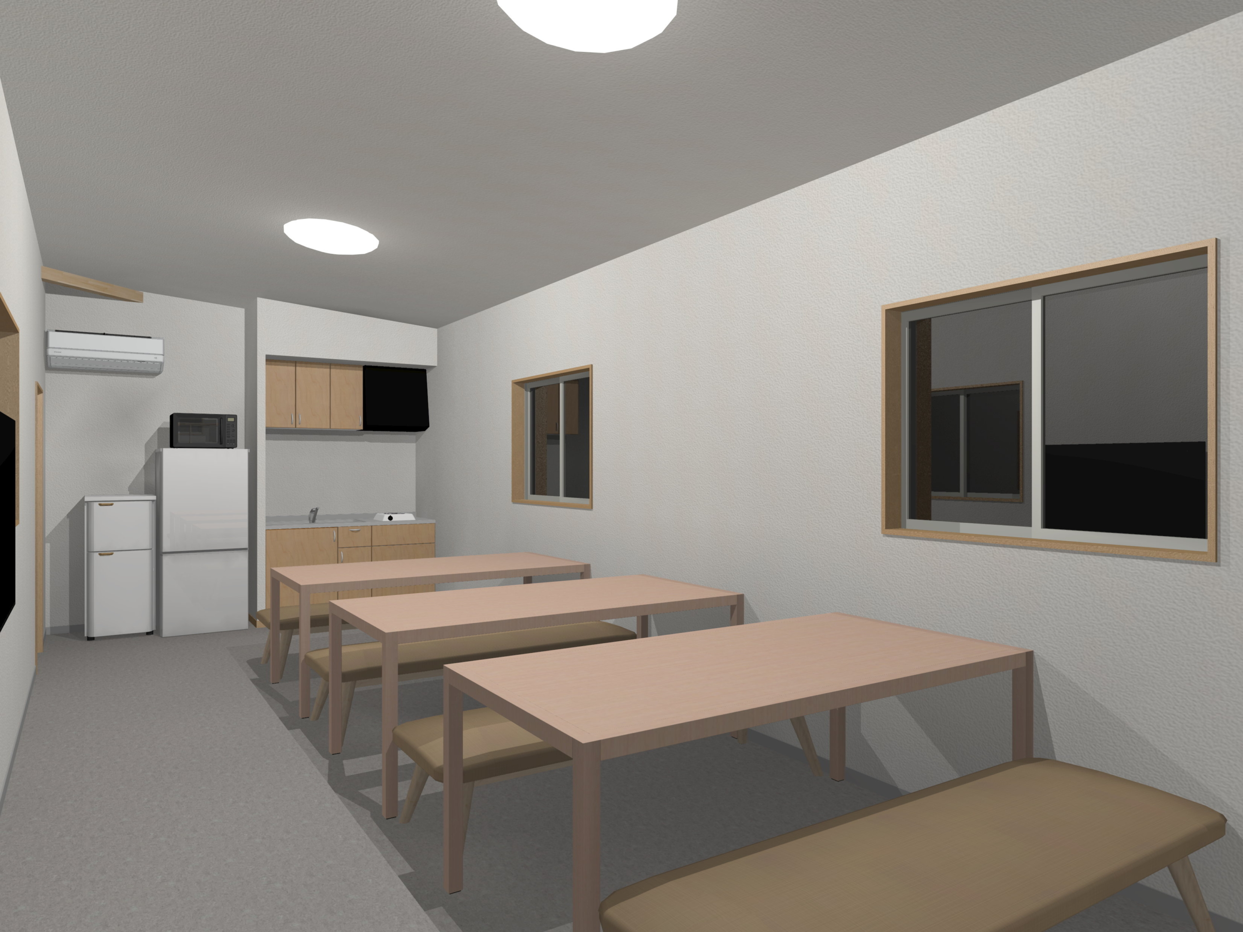 3.5ｍ×11ｍ_事務所トレーラーハウス